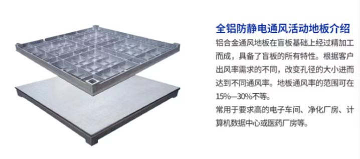 铝合金防静电地板